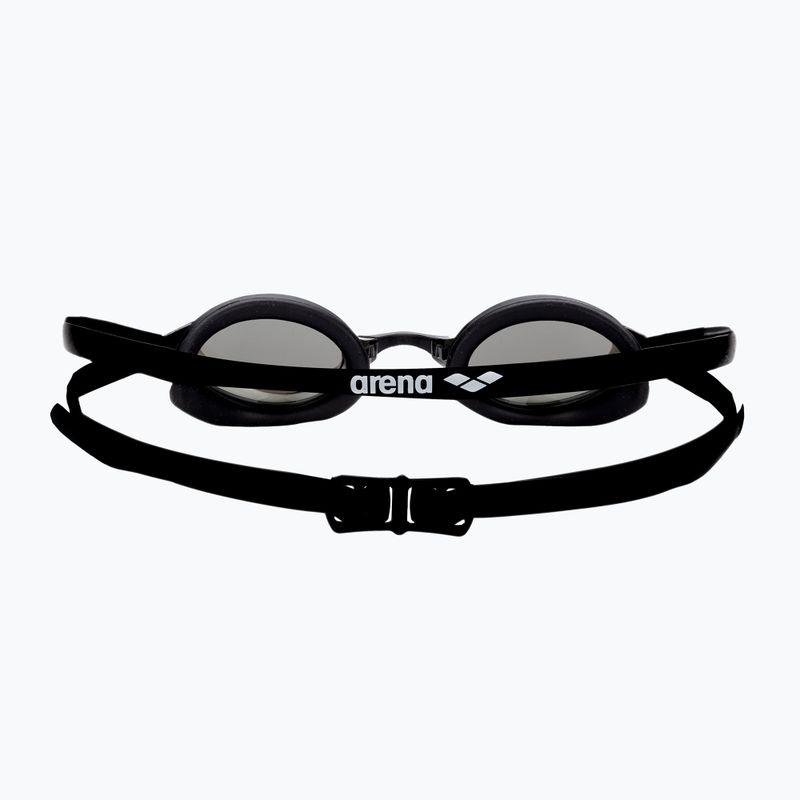 Arena Python Mirror silver/black swimming goggles 5