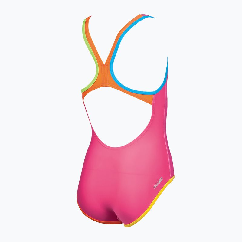 Children's one-piece swimsuit arena Patch One Piece L pink 2A787 8