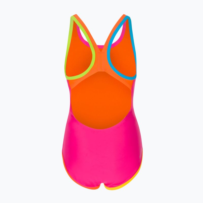 Children's one-piece swimsuit arena Patch One Piece L pink 2A787 2
