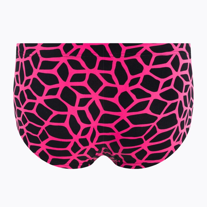 Men's arena Carbonics Low Waist Swim Shorts black/pink 000053 2