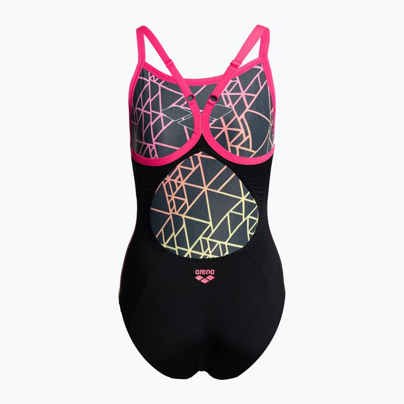 Women's one-piece swimsuit arena Reticulum One Piece black 000083/509 2
