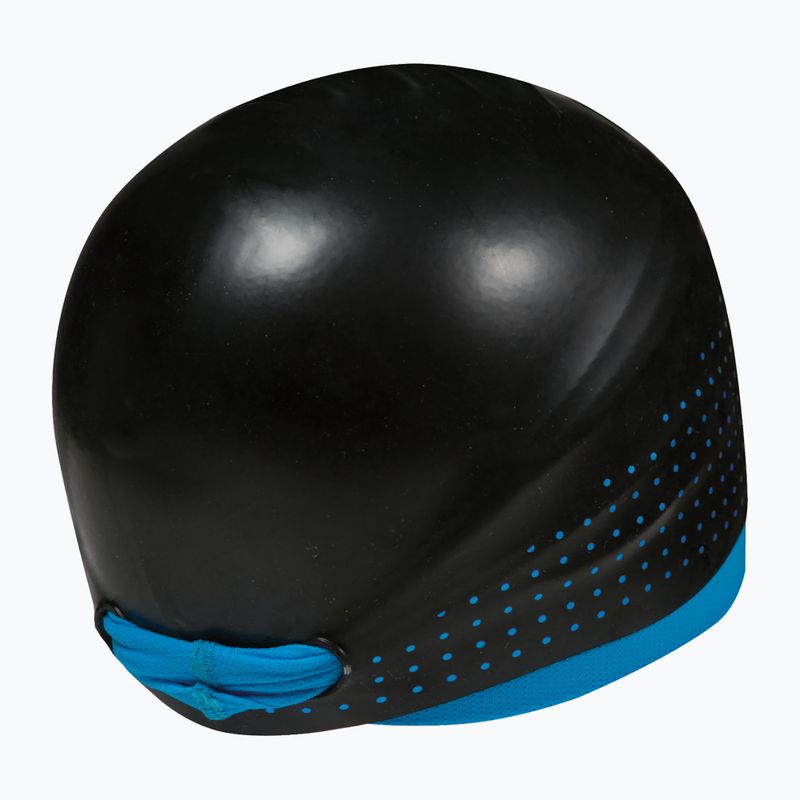 Swim cap Arena Smartcap Training black/turquoise 2