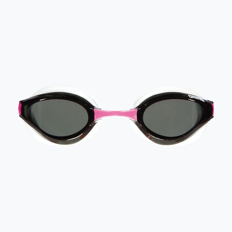 Swim goggles arena Python smoke/white/fuchsia 2