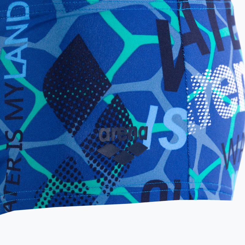 Men's arena Evolution Low Waist swim boxers blue 001277/810 3