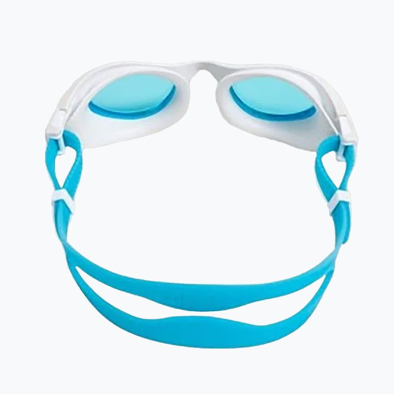 Arena The One light blue / white / blue swimming goggles 4