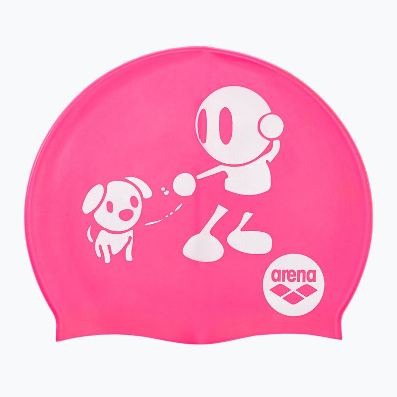 Children's swimming cap arena Kun Cap pink 91552/901