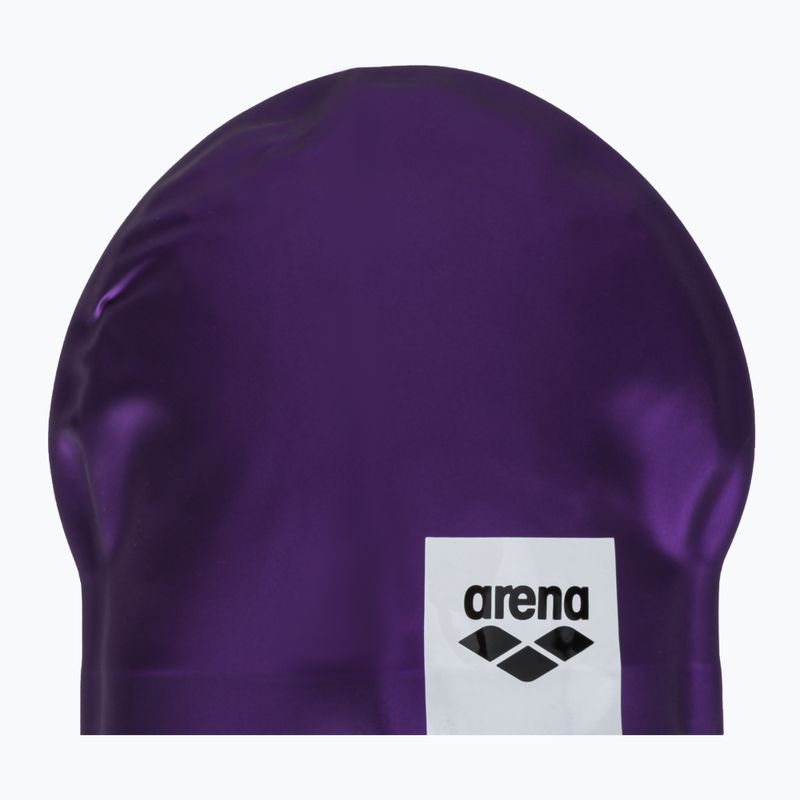 Arena Logo Moulded purple swimming cap 001912/203