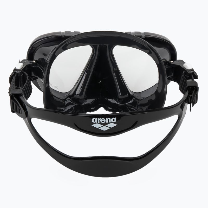 Arena Premium Snorkeling Set black/clear/black 5