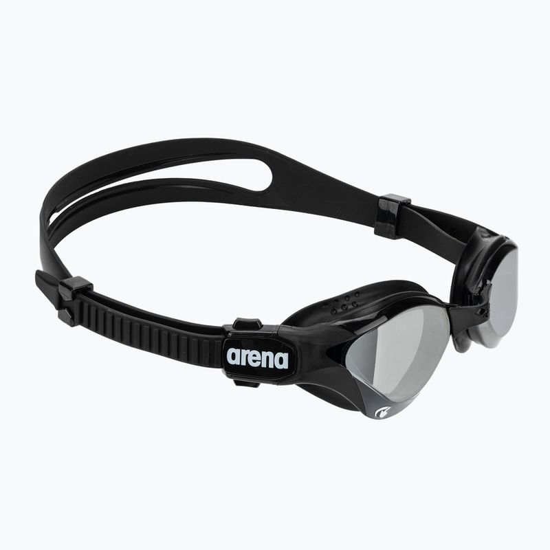 Arena swimming goggles Cobra Tri Swipe Mirror silver/black