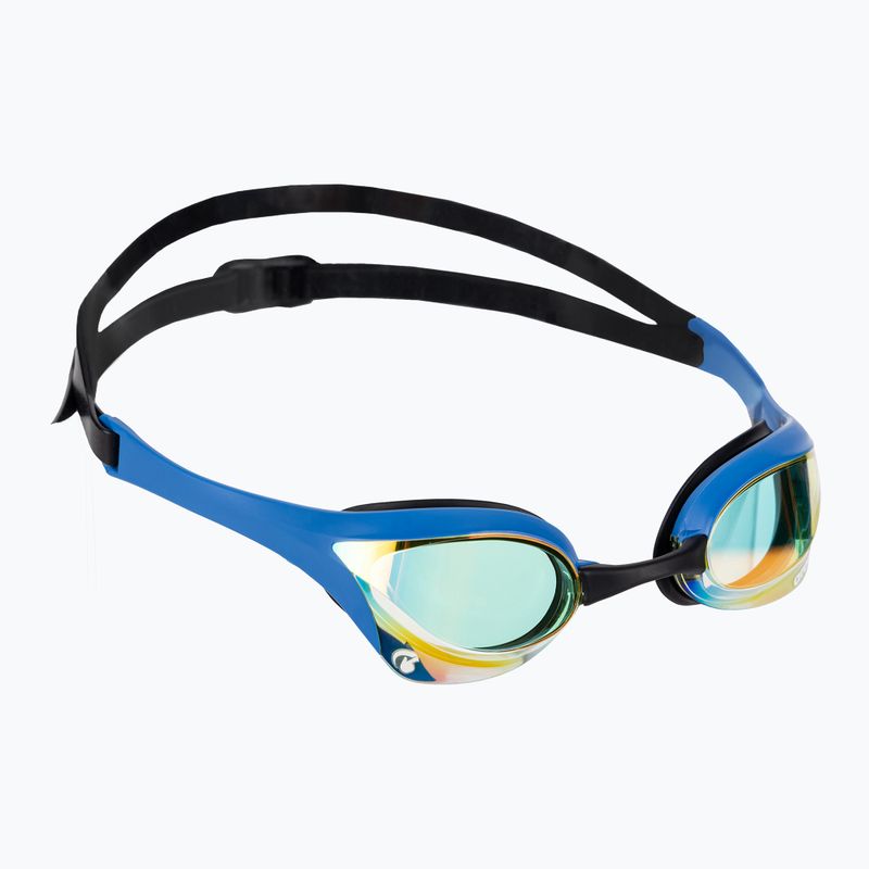 Arena swimming goggles Cobra Ultra Swipe Mrirror yellow copper/blue