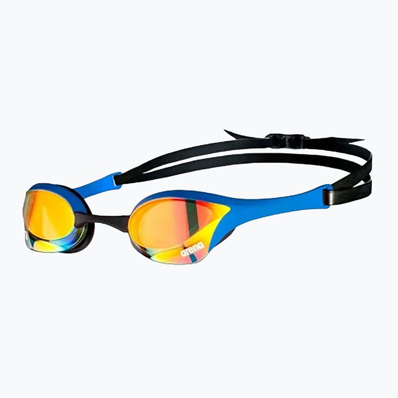 Arena swimming goggles Cobra Ultra Swipe Mrirror yellow copper/blue 6