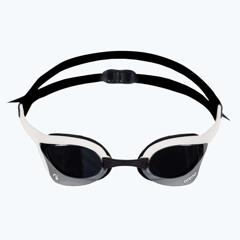 Arena swimming goggles Cobra Ultra Swipe Mrirror silver/white 2