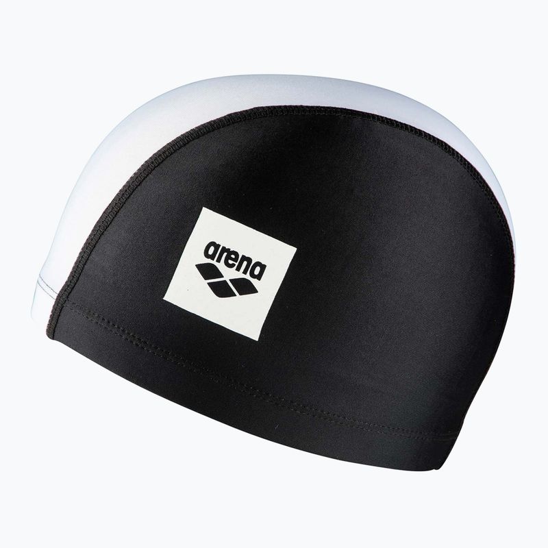 Children's swim cap arena Unix II Jr black/white 2