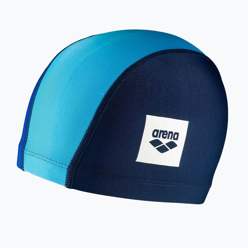 Arena Unix II Jr children's swimming cap navy/blue/lightblue
