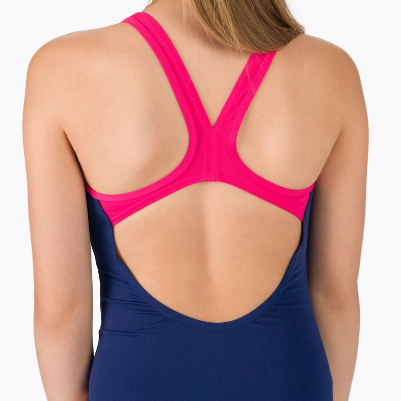 Children's swimsuit arena Biglogo Swim Pro Back One Piece 708 navy blue 001332 5