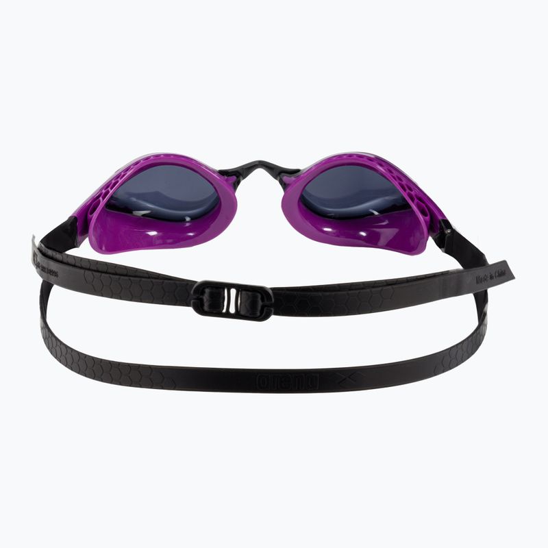 Arena Air-Speed dark smoke/purple swimming goggles 5