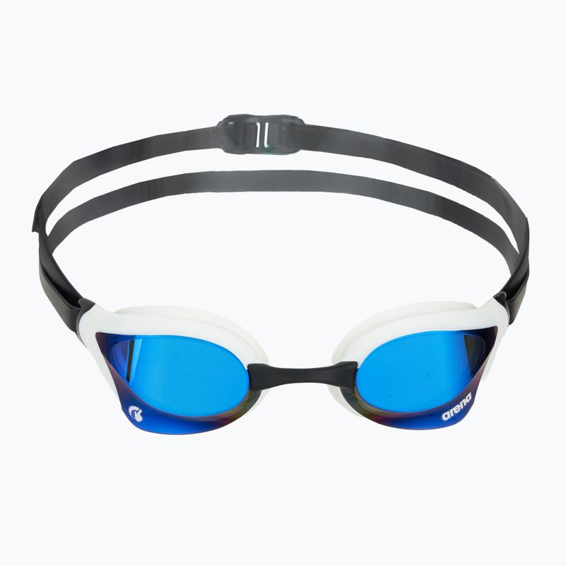 Arena swimming goggles Cobra Swipe Mirror blue/white 2