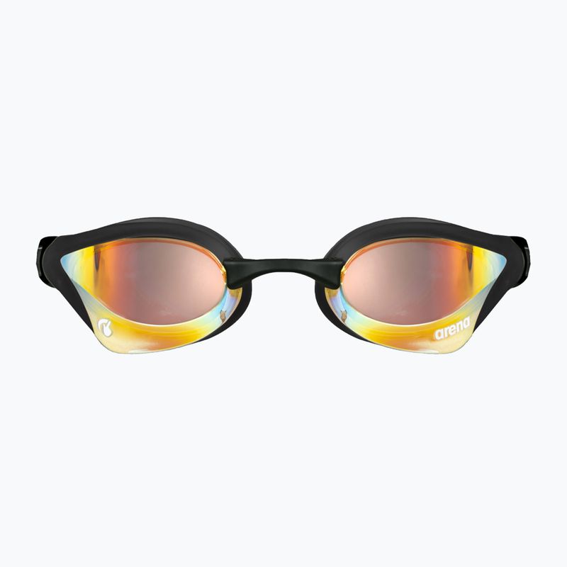 Arena swimming goggles Cobra Core Swipe Mirror yellow copper/black 003251/350 7