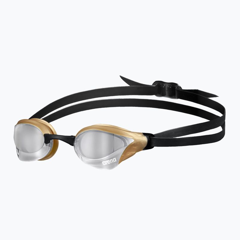 Arena swimming goggles Cobra Core Swipe Mirror silver/gold 003251/530