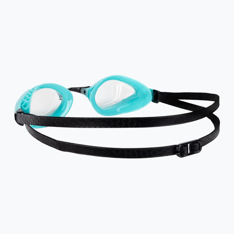 Arena Air-Speed clear/turquoise swimming goggles 4