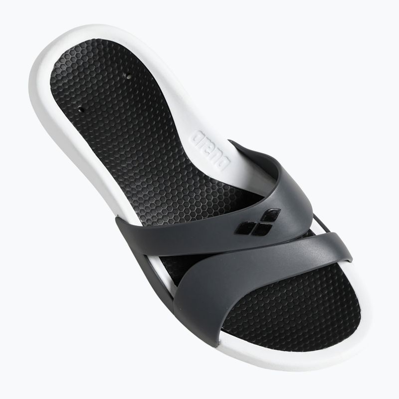 Arena Nina women's flip-flops white and grey 003787 8