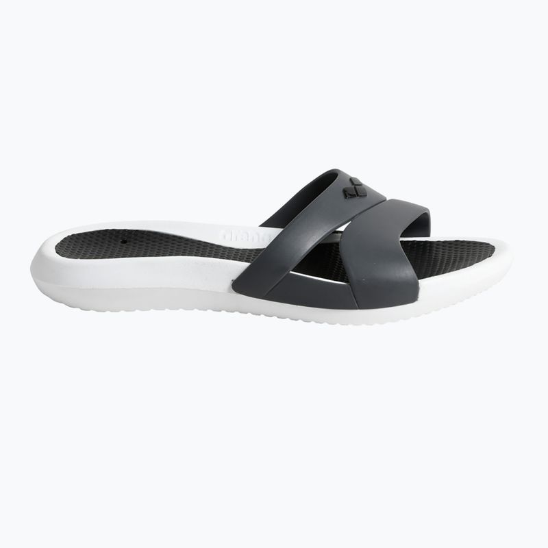 Arena Nina women's flip-flops white and grey 003787 9