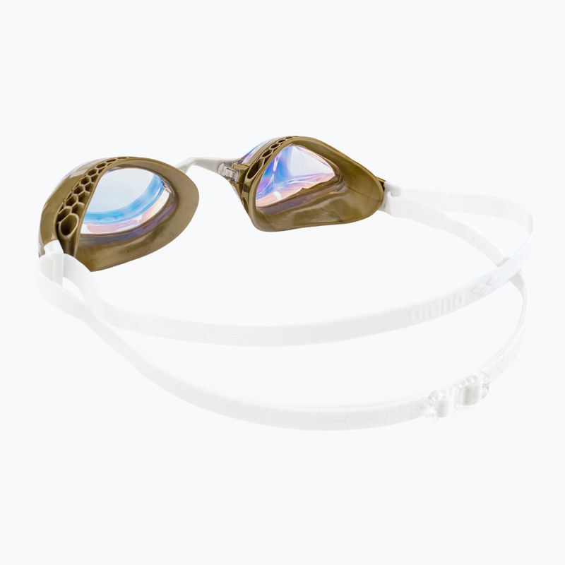 Arena Air-Speed Mirror yellow copper/gold/multi 003151/206 swimming goggles 4