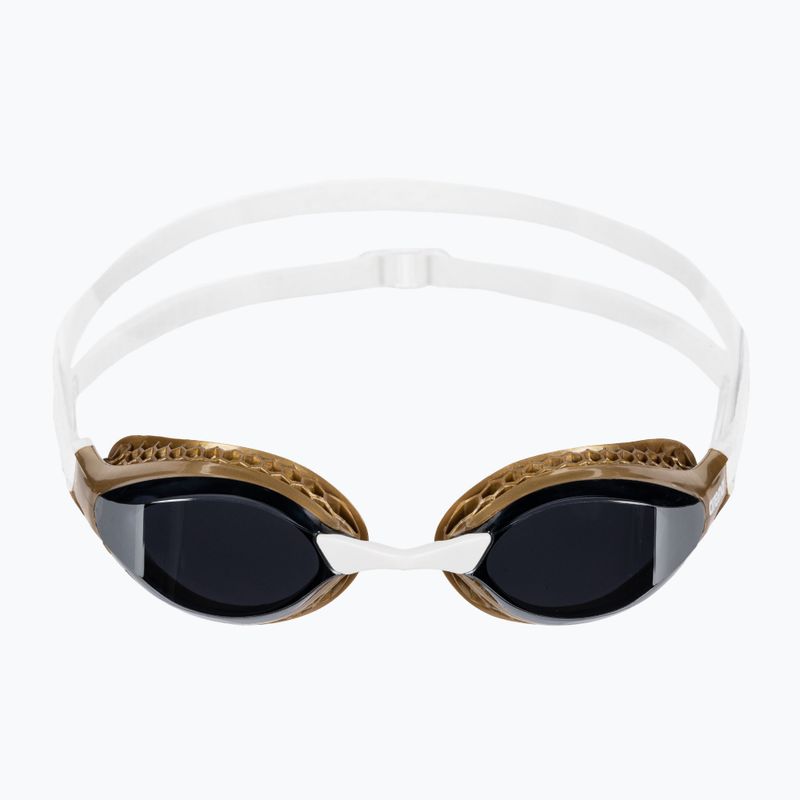 Arena Air-Speed Mirror silver/gold swimming goggles 2