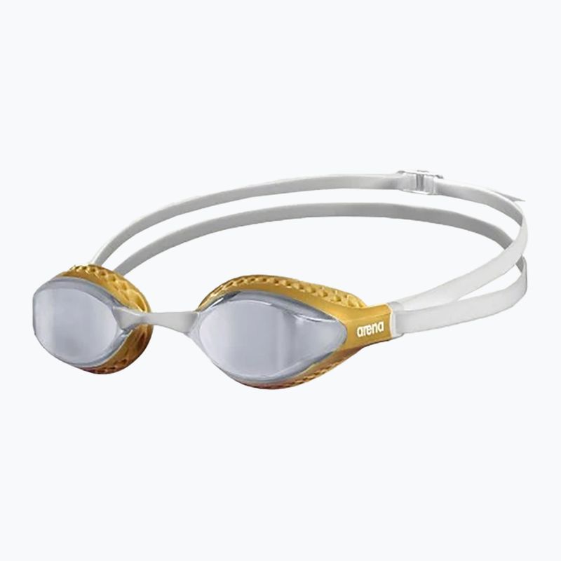 Arena Air-Speed Mirror silver/gold swimming goggles 6