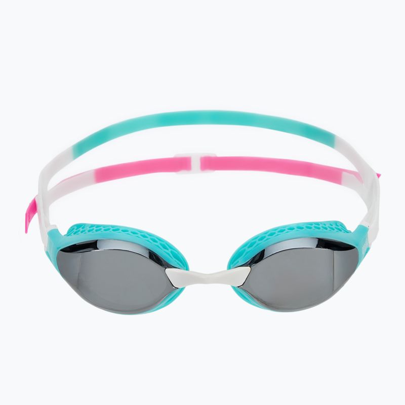 Arena Air-Speed Mirror silver/turquoise/multi swimming goggles 2