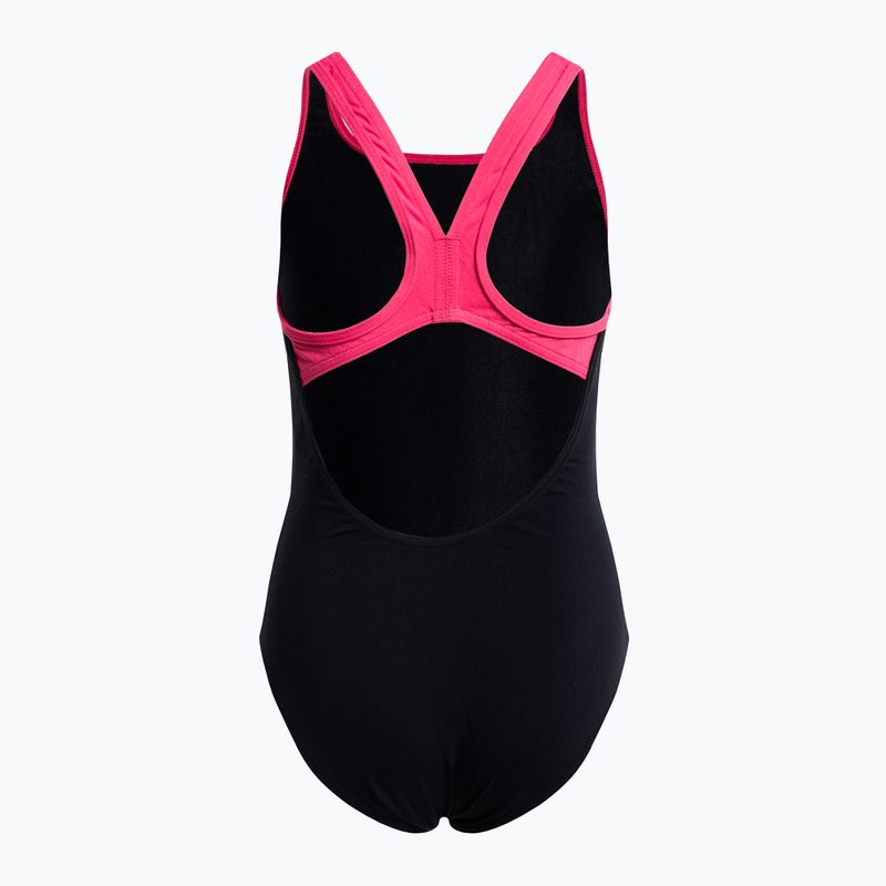 Arena Biglogo Swim Pro Back One Piece Children's Swimsuit Black 001332/595 2