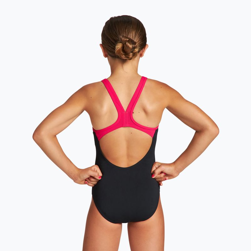 Arena Biglogo Swim Pro Back One Piece Children's Swimsuit Black 001332/595 7