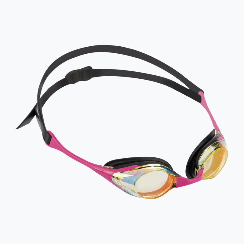 Arena swimming goggles Cobra Swipe Mirror yellow copper/pink 004196/390