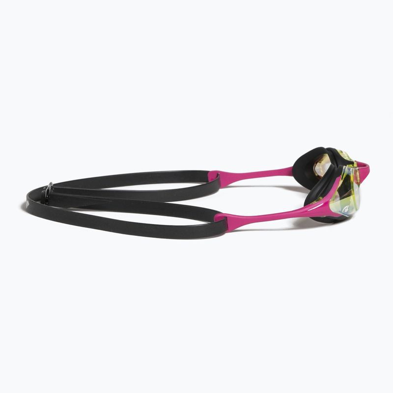 Arena swimming goggles Cobra Swipe Mirror yellow copper/pink 004196/390 10