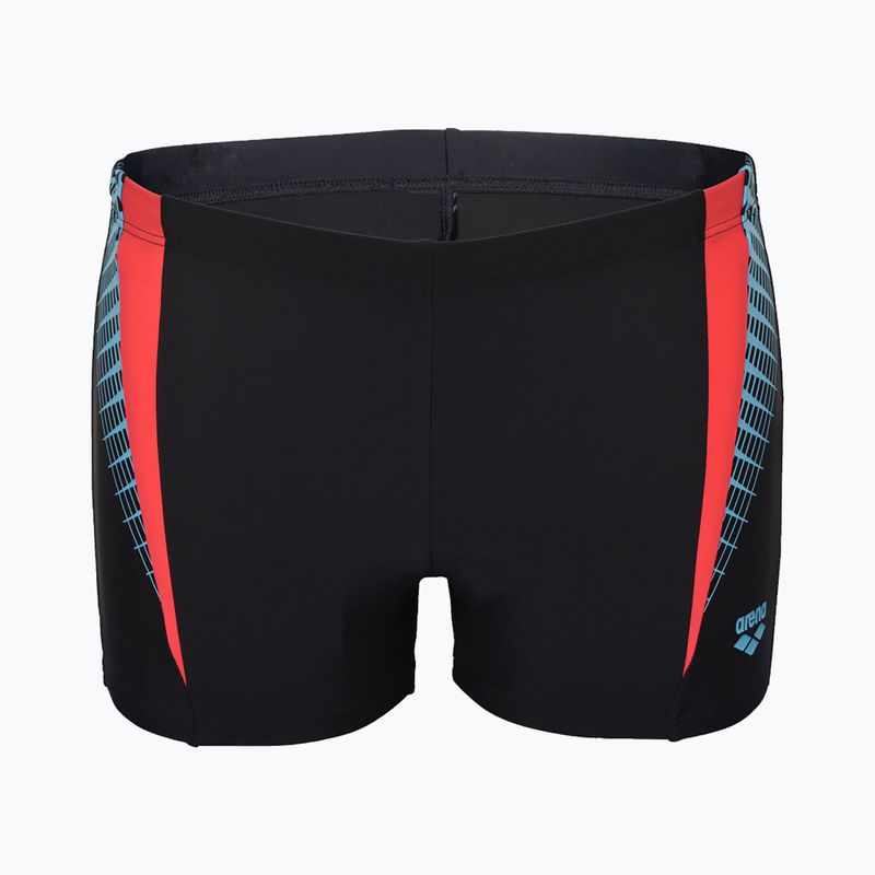 Men's arena swim boxers Threefold Short black 004193/548 4