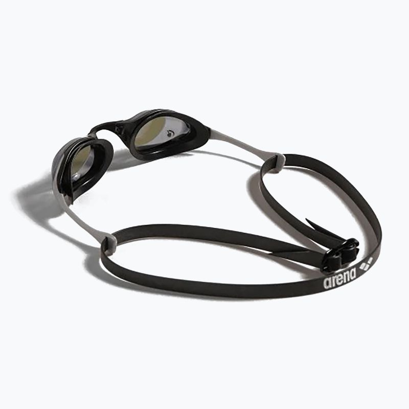 Arena swimming goggles Cobra Swipe Mirror blue/silver 10
