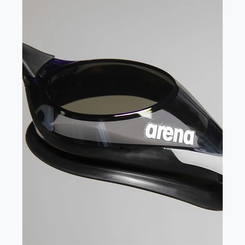 Arena swimming goggles Cobra Swipe Mirror blue/silver 16