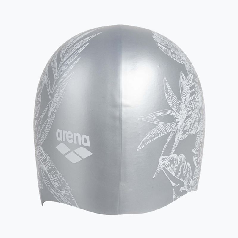 Swim cap arena Sirene cecilia silver 5