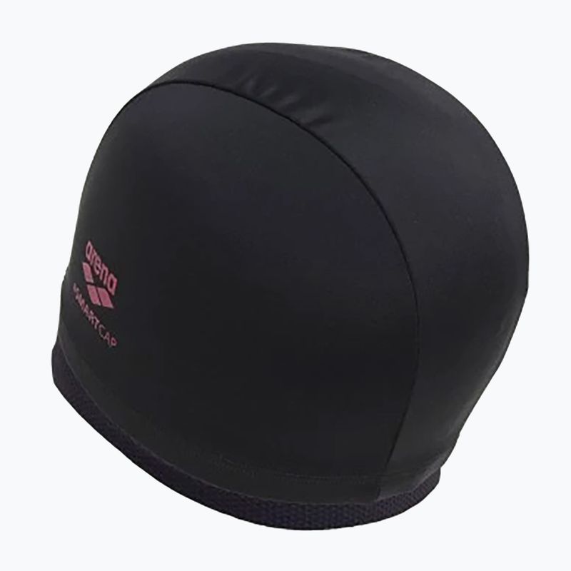 Arena SmartCap black women's swimming cap 4