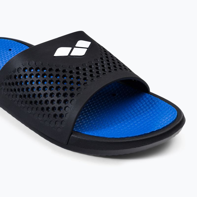 Men's arena Bruno flip-flops black-blue 004372 7