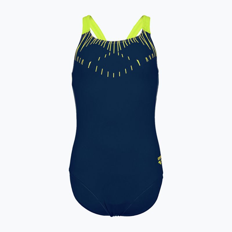 Children's one-piece swimsuit arena Swim Pro Back One Piece navy blue 004391/760 4