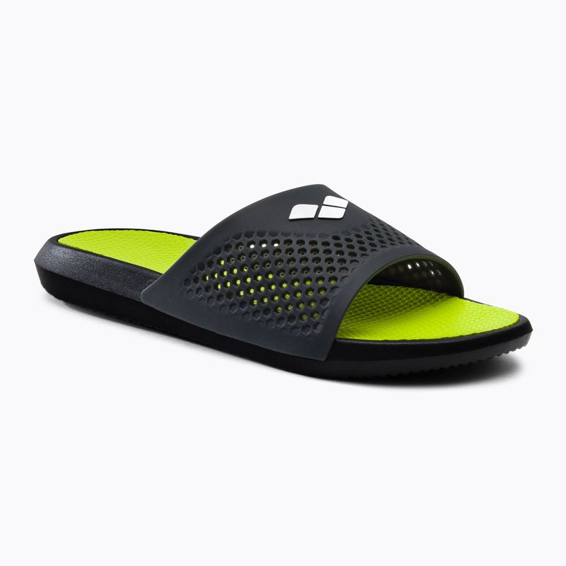 Men's arena Bruno flip-flops black and yellow 004372