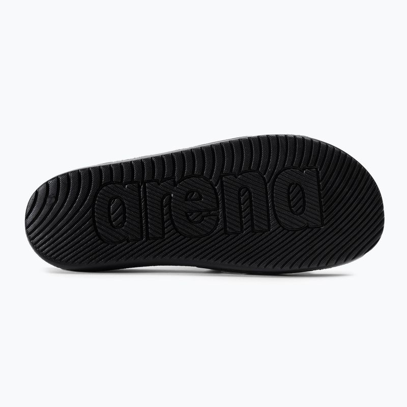 Arena Urban flip-flops black and white 004373 4