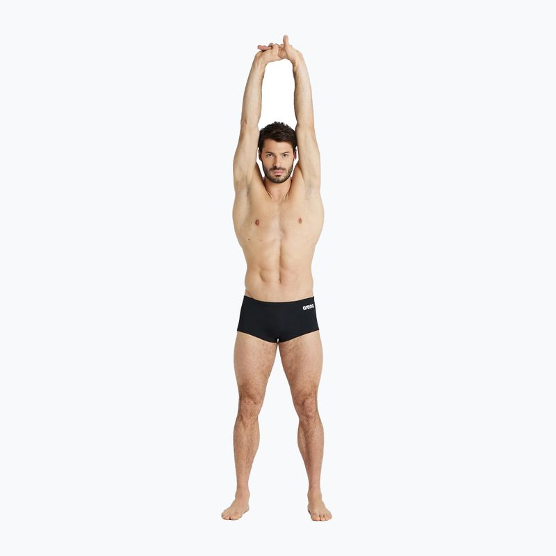 Men's arena Team Swim Low Waist Short Solid black 004775/550 swim boxers 6