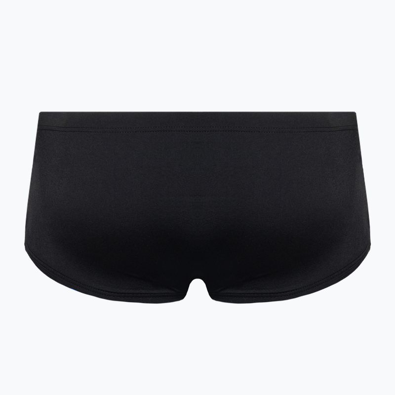 Men's arena Team Swim Low Waist Short Solid black 004775/550 swim boxers 2