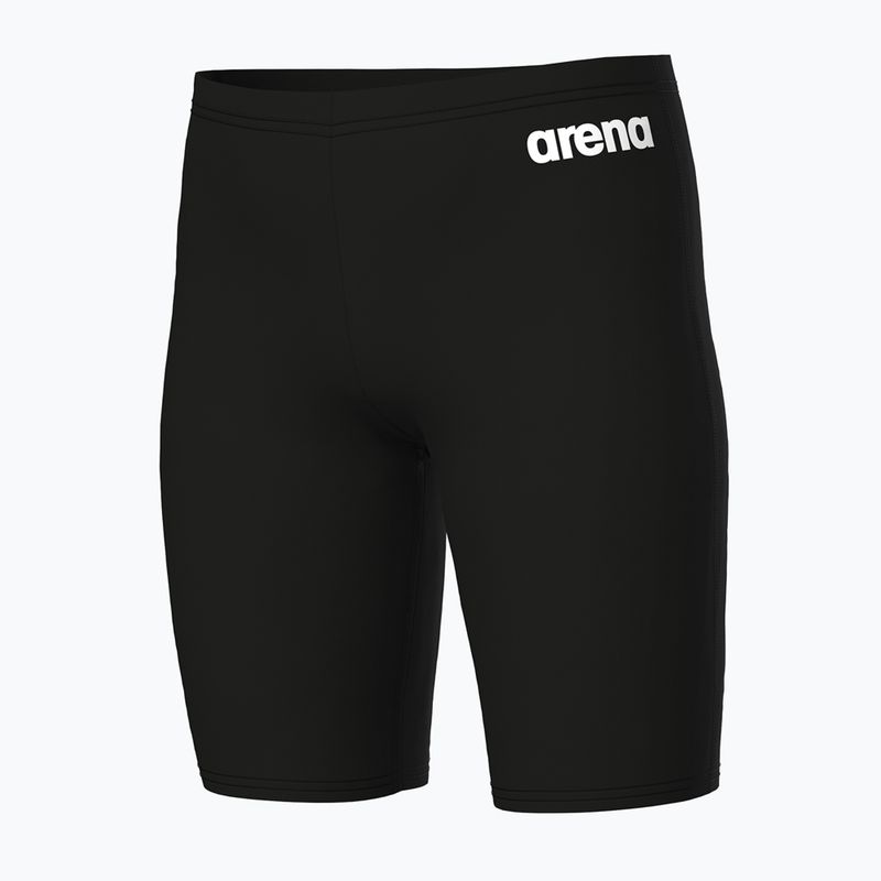 Kids' jammers arena Team Swim Jammer Solid black/white 3