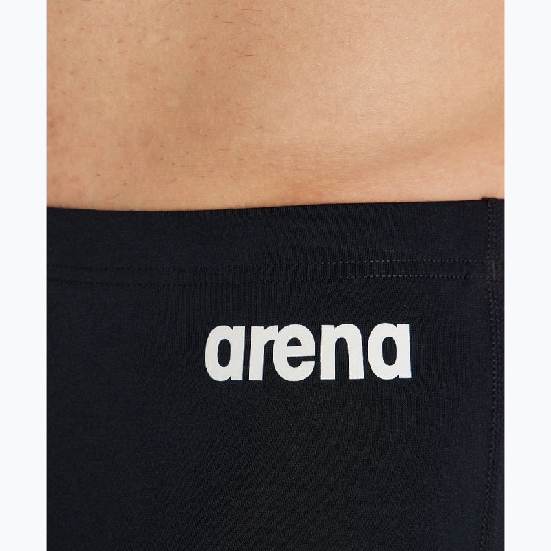Swim boxers Arena Team Swim Short Solid black/white 8