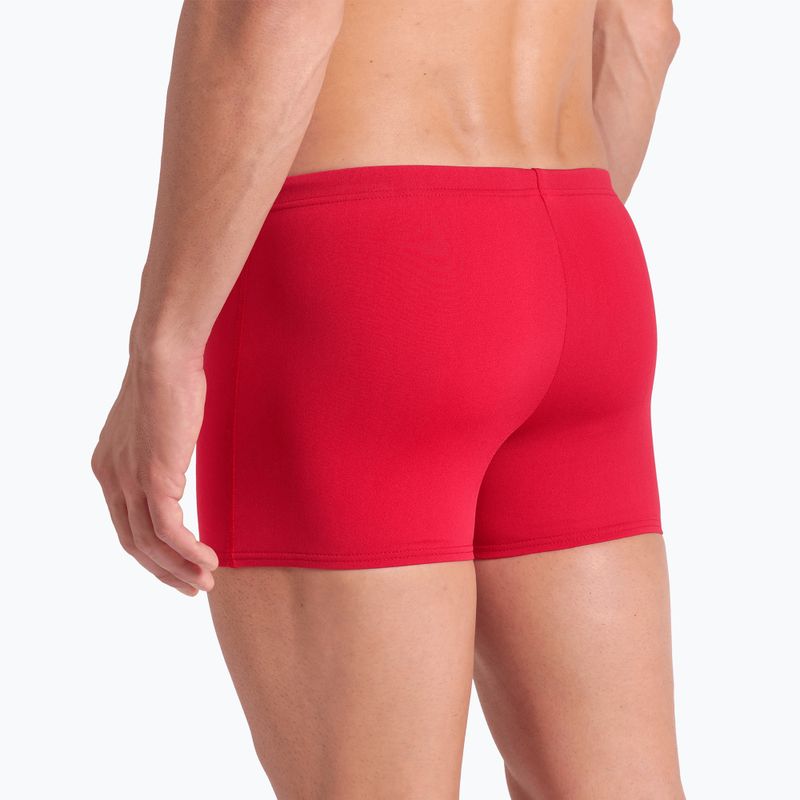 Men's swim boxers arena Team Swim Short Solid red/white 8