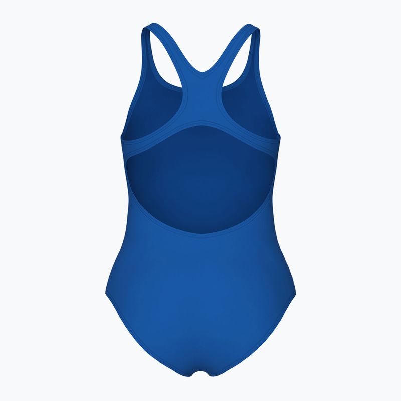 Children's one-piece swimsuit arena Team Swim Pro Solid royal/white 2