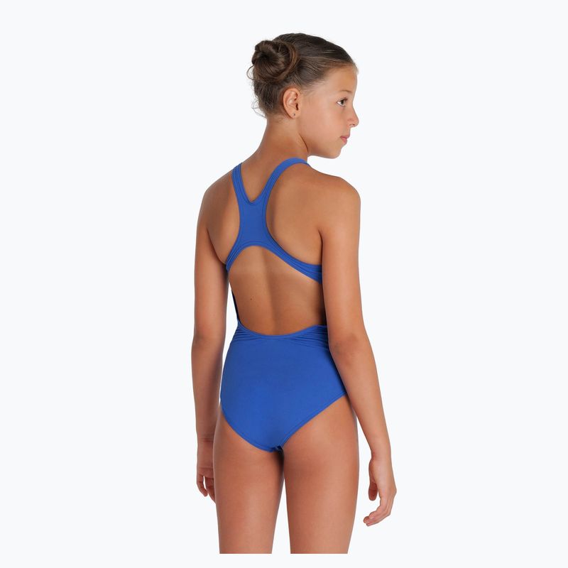 Children's one-piece swimsuit arena Team Swim Pro Solid royal/white 6